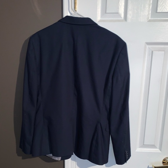 Express Extra Slim Suit Jacket Blue size 42R - Picture 2 of 3